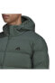 Фото #4 товара Куртка утепленная с капюшоном Adidas Helionic Hooded Down Mont