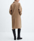 Фото #2 товара Women's Handmade Oversized Wool Coat