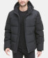 Фото #1 товара Men's Mixed-Media Puffer Coat, Created for Macy's