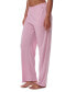 ფოტო #5 პროდუქტის Women's Elastic-Waist Pajama Pants