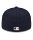 ფოტო #2 პროდუქტის Men's Cream/Navy Detroit Tigers 2024 MLB All-Star Game Workout Low Profile 59FIFTY Hat