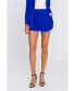 ფოტო #2 პროდუქტის Women's Tailored Basic Shorts