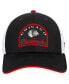 ფოტო #2 პროდუქტის Men's Black, White Chicago Blackhawks Fundamental Adjustable Hat