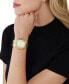 ფოტო #4 პროდუქტის Women's Camille Chronograph Gold-Tone Stainless Steel Bracelet Watch 43mm