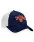 Фото #5 товара Men's Navy Auburn Tigers Breakout Trucker Snapback Hat