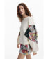 Women's Sweatshirt with printed sleeves M. Christian Lacroix