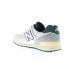Фото #6 товара New Balance 574 U574VX2 Mens White Leather Lace Up Lifestyle Sneakers Shoes