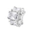 Фото #1 товара Fancy Infinite White FIW02 sparkling silver pendant