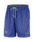 ფოტო #3 პროდუქტის Men's Royal, Gray Duke Blue Devils Reversible Performance Shorts