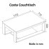 Couchtisch Costa Eiche