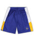 Men's Royal Golden State Warriors Big and Tall Champion Rush Practice Shorts
