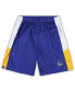 ფოტო #2 პროდუქტის Men's Royal Golden State Warriors Big and Tall Champion Rush Practice Shorts