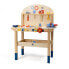 Фото #3 товара EUREKAKIDS Wooden workbench with 45 accessories