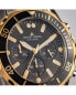 ფოტო #3 პროდუქტის Men's Liverpool Watch with Solid Stainless Steel Strap, IP Gold Bicolor, Chronograph, 1-2091