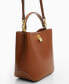 Фото #1 товара Women's Padlock Detail Shopper Bag
