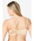 ფოტო #1 პროდუქტის Plus Size Satin Wireless Comfort Bra