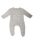 Фото #2 товара Пижама Earth Baby Outfitters Footed Baby Coverall.