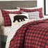 Фото #4 товара Mountain Plaid Duvet Cover And Sham Set (Full/Queen) Red - Eddie Bauer