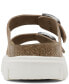Women's Arizona Chunky Suede Leather Platform Sandals from Finish Line