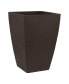 Фото #1 товара Modern Planter Tall Square Espresso 16in x 23in