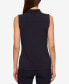 ფოტო #2 პროდუქტის Women's Sleeveless Button-Up Blouse