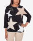 Women's Neutral Territory Star Patch Crew Neck Sweater