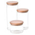 Фото #2 товара SAN IGNACIO SG3805 Glass Jar 3 Units