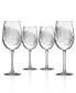 Peacock White Wine 12Oz - Set Of 4 Glasses