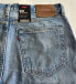 Фото #10 товара Levi's Men's Premium 501 '93 Distressed Shorts Denim Cut Off Size 36 Light Blue