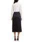 ფოტო #2 პროდუქტის Women's Inu Satin Midi Skirt