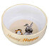 Фото #2 товара TRIXIE 250ml Honey & Hopper Ceramic Bowl