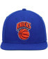 Фото #3 товара Men's Blue New York Knicks Hardwood Classics Team Ground 2.0 Snapback Hat