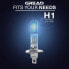 Gread Box Halogen Lamps in Xenon Look H1 to H11 in Super White 8500K 55W
