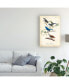 Фото #3 товара John James Audubon Indigo Bunting Birds Canvas Art - 37" x 49"