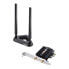 ASUS PCE-AX58BT - Internal - Wireless - PCI Express - WLAN / Bluetooth - 2402 Mbit/s - Black