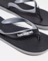 Havaianas dual flip flips in black