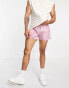 Фото #2 товара Topman floral swim shorts in pink