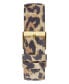 ფოტო #2 პროდუქტის Women's Gold-Tone Glitz Animal Print Genuine Leather Strap Multi-Function Watch, 40mm