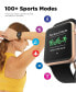 ფოტო #7 პროდუქტის Air 4 Unisex Silicone Strap Smartwatch 41mm