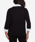 ფოტო #2 პროდუქტის Women's Rue Rivoli Beaded Embroidered Cozy Two in One Top