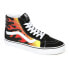 Кроссовки Vans SK8-Hi Reissue из кожи и текстиля Black / Black / True White, 40 - фото #1