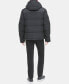 Фото #2 товара Men's Mixed-Media Puffer Coat, Created for Macy's