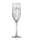 Фото #2 товара Dragonfly Champagne Flute 8Oz - Set Of 4 Glasses