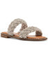 Фото #1 товара Piaa Braided Embellished Slide Flat Sandals