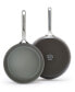 Фото #4 товара GP5 Hard Anodized Healthy Ceramic Nonstick 2-Piece Fry pan Set, 9.5" and 11"