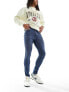 New Look super skinny jean in dark blue W32 L30 - фото #1