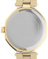 ფოტო #5 პროდუქტის UFC Women's Jewel Analog Gold-Tone Stainless Steel Watch, 36mm