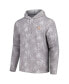 Фото #3 товара Men's Gray Houston Astros Palm Frenzy Hoodie Long Sleeve T-shirt