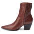 Фото #3 товара Matisse Caty Pointed Toe Cowboy Booties Womens Brown Casual Boots CATY-621