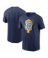 Фото #2 товара Men's Navy Milwaukee Brewers Brewing Home Runs Local Team T-shirt